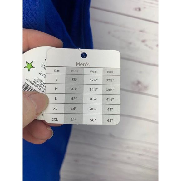 Open Trail‎ Blue Men’s Size Medium Muscle Style Tank Top - Picture 9 of 9